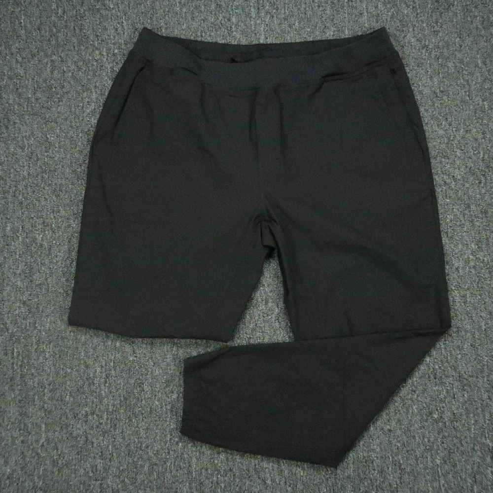 LEGENDS‎ Pants Men XL Black Aviation Jogger Performance Zip Pocket Athletic